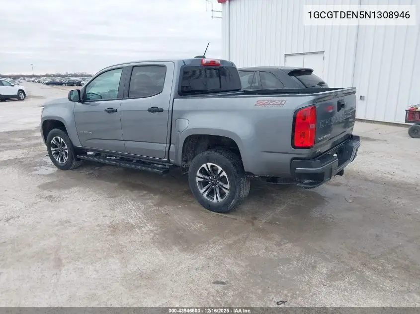 1GCGTDEN5N1308946 2022 Chevrolet Colorado 4Wd Short Box Z71