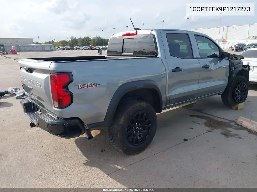 1GCPTEEK9P1217273 2023 Chevrolet Colorado 4Wd Short Box Trail Boss
