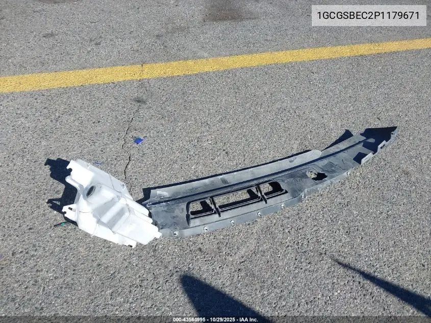 1GCGSBEC2P1179671 2023 Chevrolet Colorado 2Wd Short Box Wt
