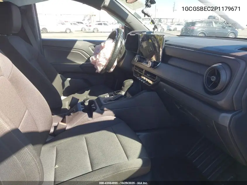 1GCGSBEC2P1179671 2023 Chevrolet Colorado 2Wd Short Box Wt