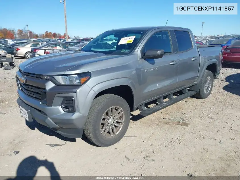 1GCPTCEKXP1141857 2023 Chevrolet Colorado 4Wd Short Box Lt