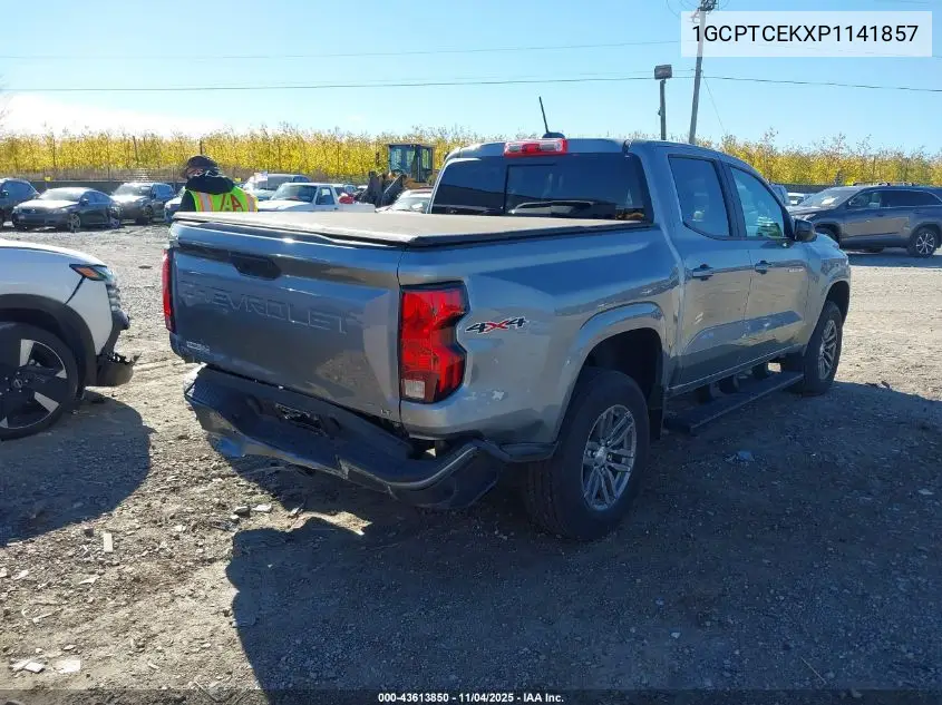 1GCPTCEKXP1141857 2023 Chevrolet Colorado 4Wd Short Box Lt