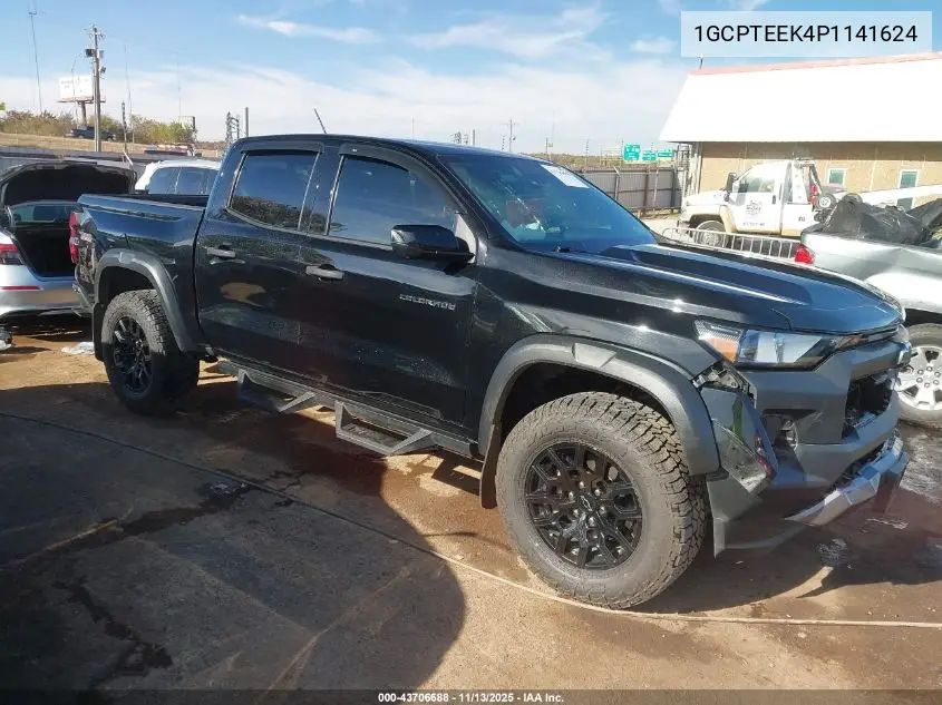 1GCPTEEK4P1141624 2023 Chevrolet Colorado 4Wd Short Box Trail Boss
