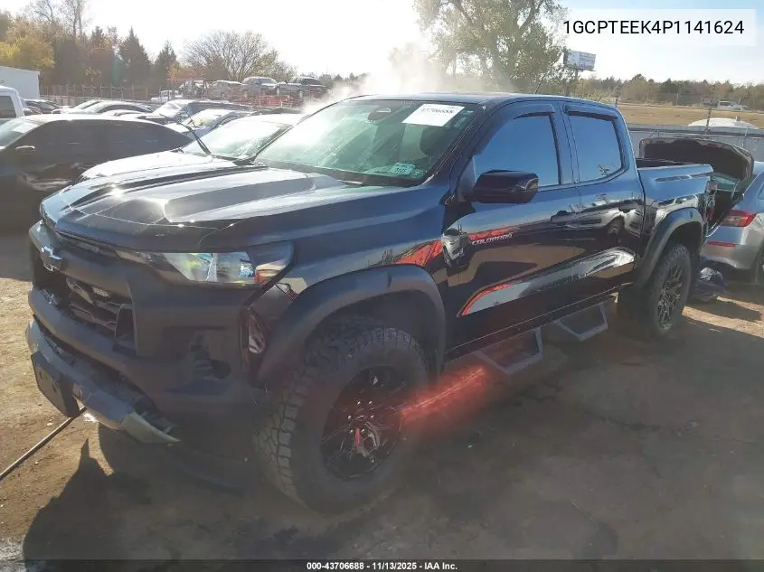 1GCPTEEK4P1141624 2023 Chevrolet Colorado 4Wd Short Box Trail Boss