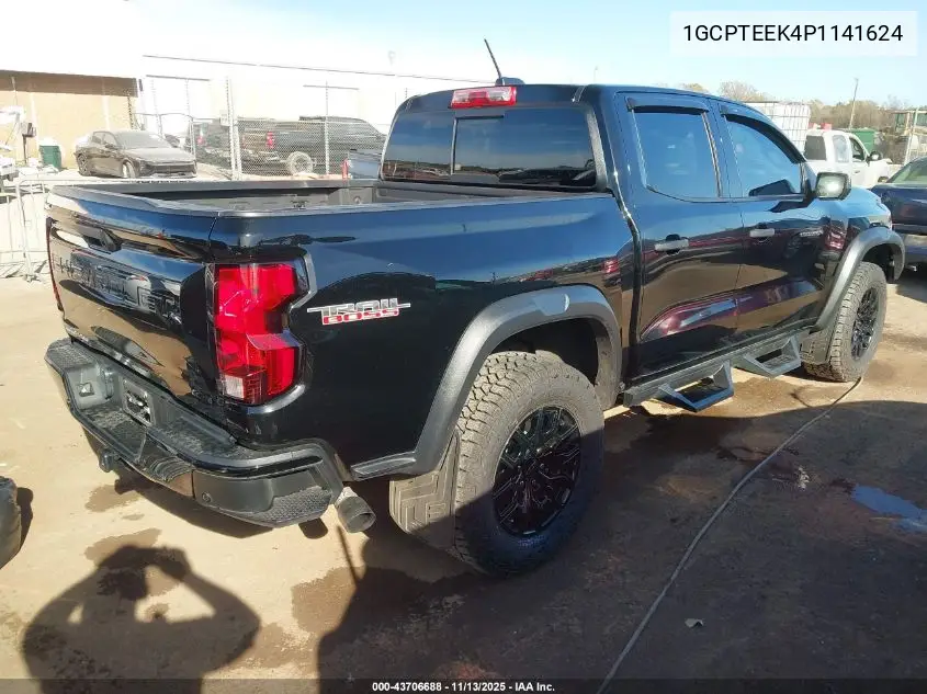 1GCPTEEK4P1141624 2023 Chevrolet Colorado 4Wd Short Box Trail Boss