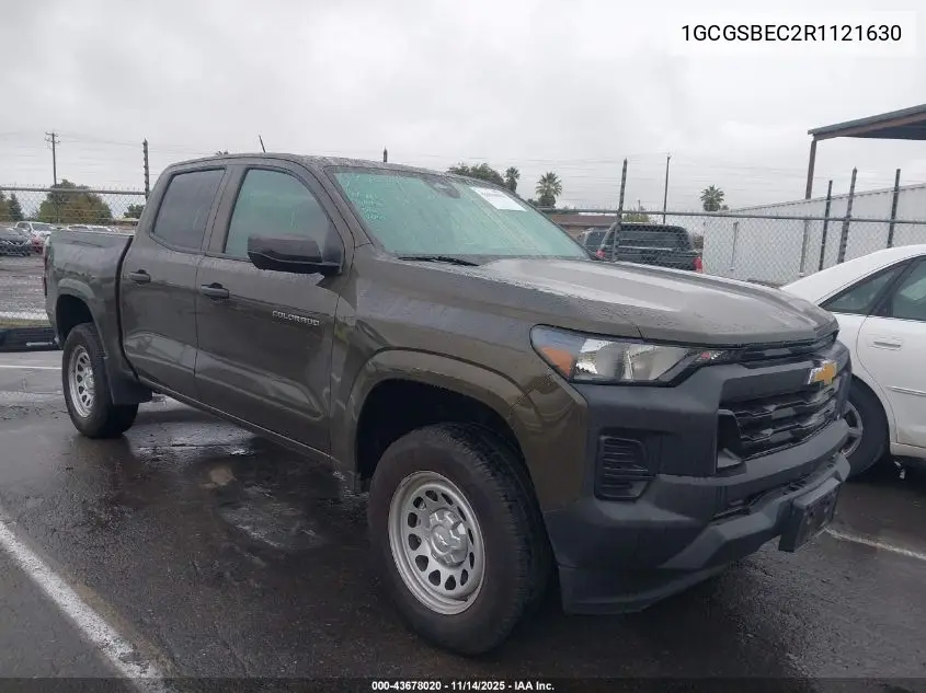 1GCGSBEC2R1121630 2024 Chevrolet Colorado 2Wd Wt