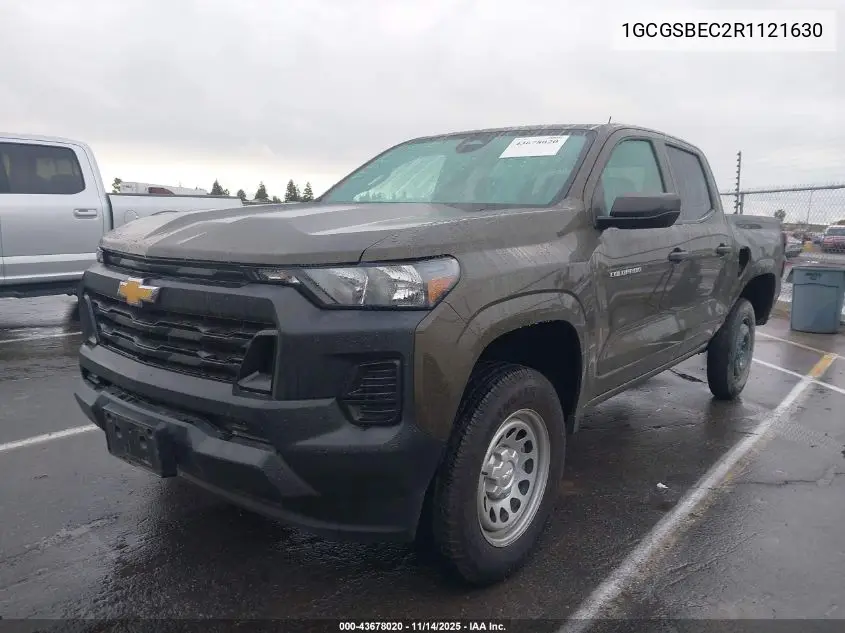 1GCGSBEC2R1121630 2024 Chevrolet Colorado 2Wd Wt