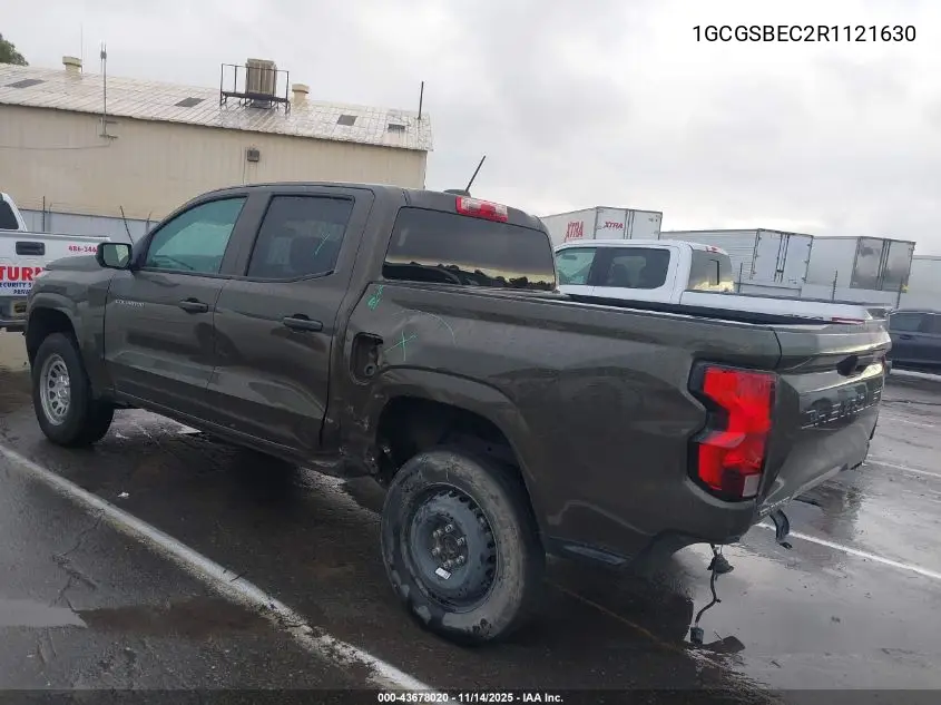 1GCGSBEC2R1121630 2024 Chevrolet Colorado 2Wd Wt