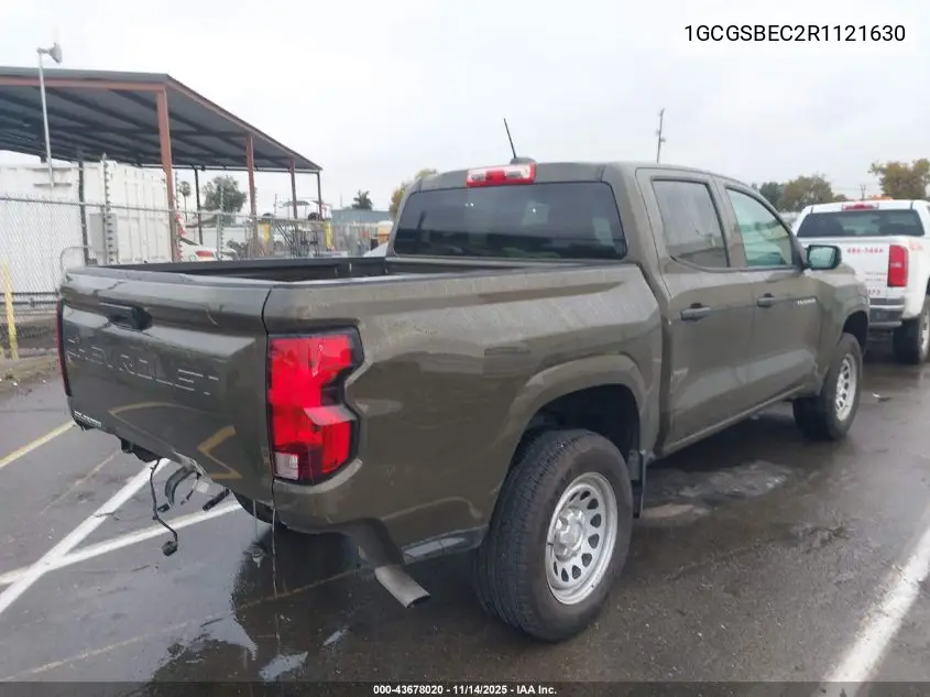 1GCGSBEC2R1121630 2024 Chevrolet Colorado 2Wd Wt