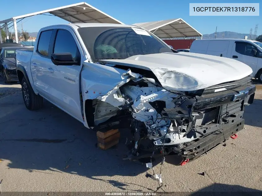 1GCPTDEK7R1318776 2024 Chevrolet Colorado 4Wd Z71