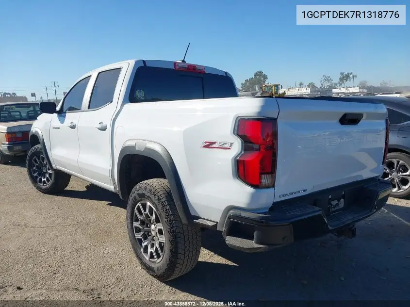 1GCPTDEK7R1318776 2024 Chevrolet Colorado 4Wd Z71