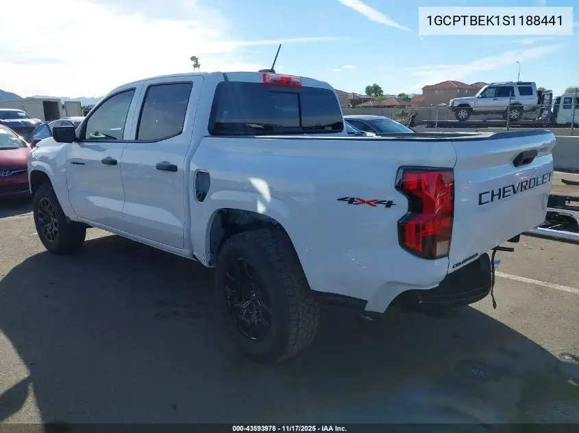 1GCPTBEK1S1188441 2025 Chevrolet Colorado 4Wd Wt