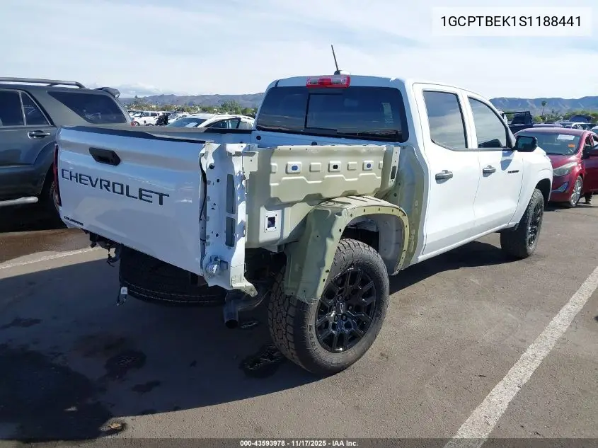 1GCPTBEK1S1188441 2025 Chevrolet Colorado 4Wd Wt