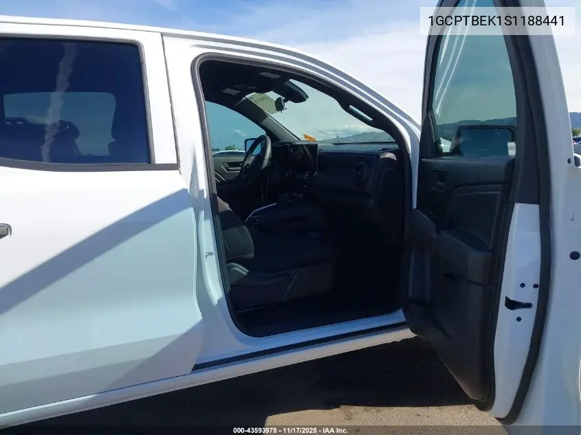 1GCPTBEK1S1188441 2025 Chevrolet Colorado 4Wd Wt