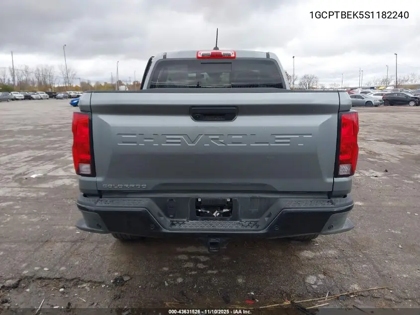1GCPTBEK5S1182240 2025 Chevrolet Colorado 4Wd Wt