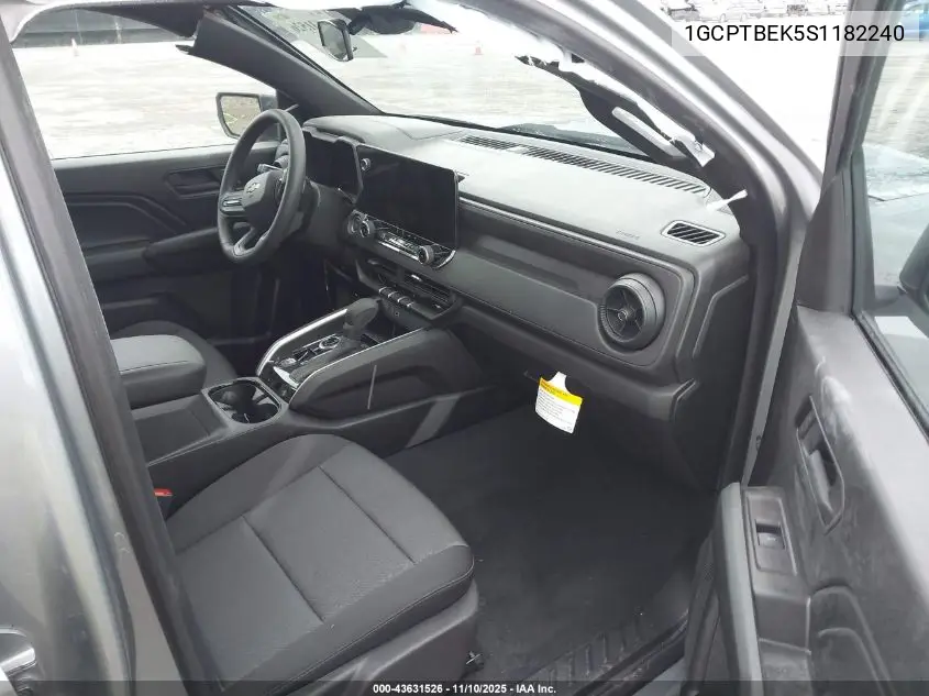 1GCPTBEK5S1182240 2025 Chevrolet Colorado 4Wd Wt