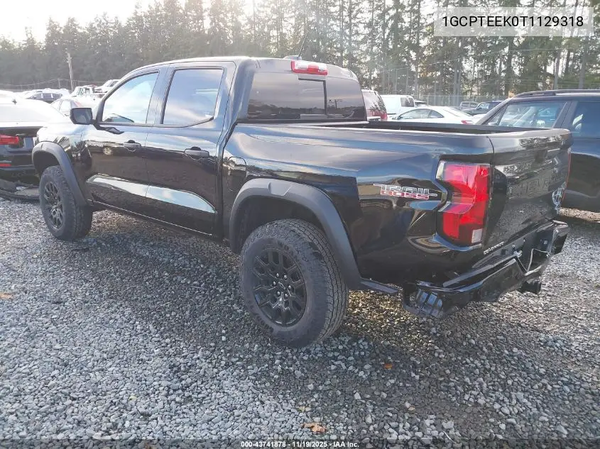 1GCPTEEK0T1129318 2026 Chevrolet Colorado Trail Boss, 4Wd