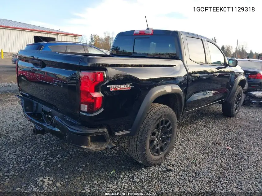 1GCPTEEK0T1129318 2026 Chevrolet Colorado Trail Boss, 4Wd