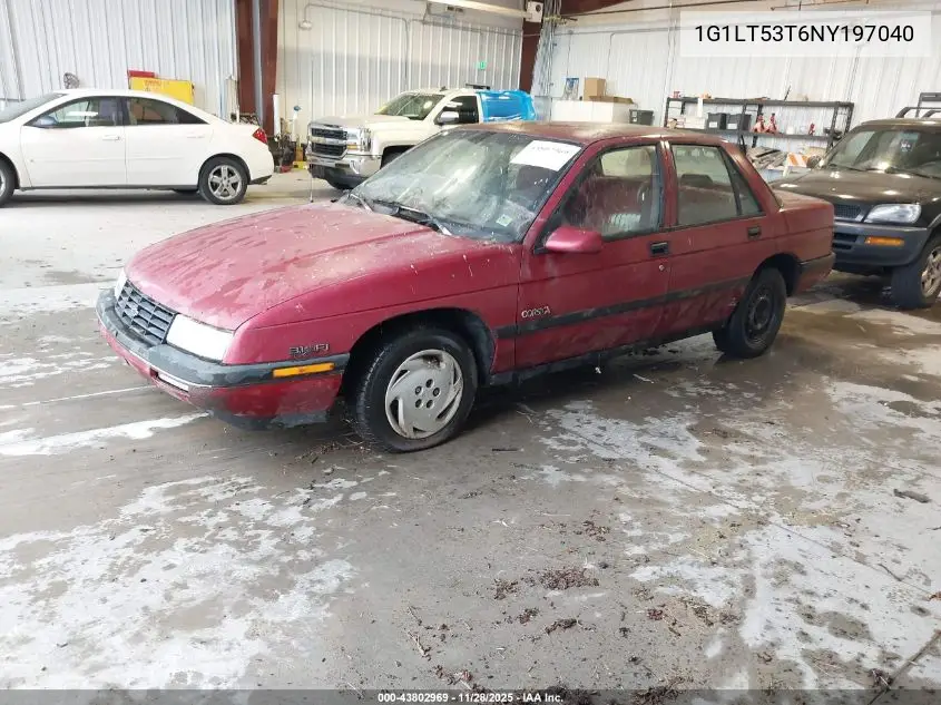 1G1LT53T6NY197040 1992 Chevrolet Corsica Lt