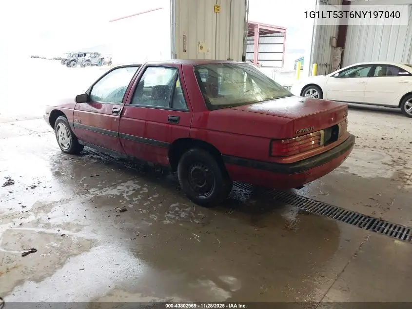 1G1LT53T6NY197040 1992 Chevrolet Corsica Lt