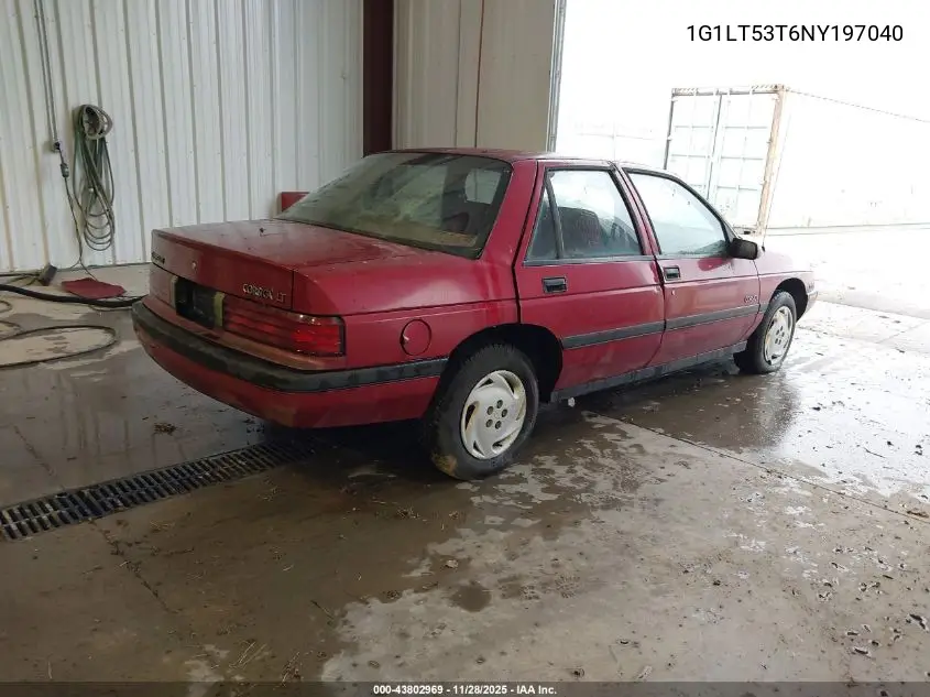 1G1LT53T6NY197040 1992 Chevrolet Corsica Lt