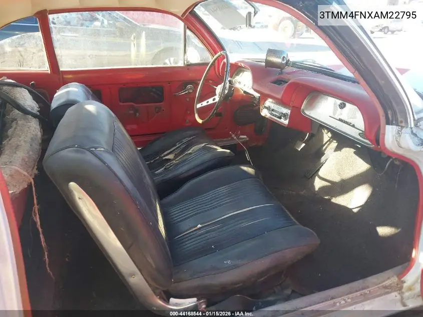 1961 Chevrolet Corvair VIN: 3TMM4FNXAM22795 Lot: 44168544