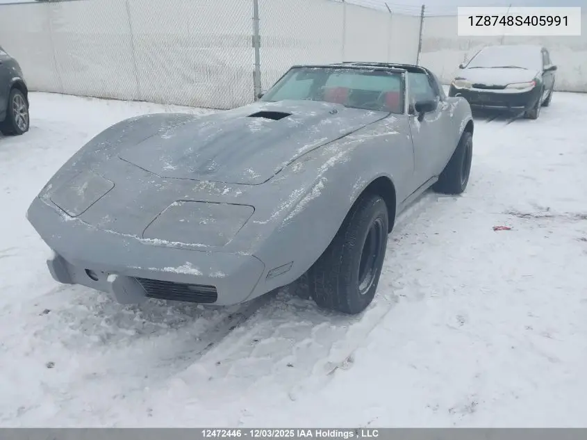 1Z8748S405991 1978 Chevrolet Corvette