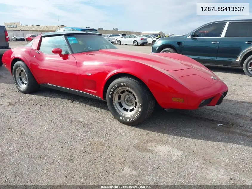 1Z87L8S413637 1978 Chevrolet Corvette
