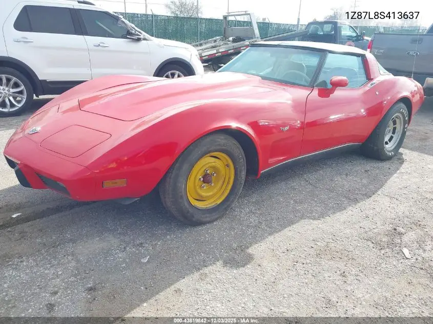 1Z87L8S413637 1978 Chevrolet Corvette