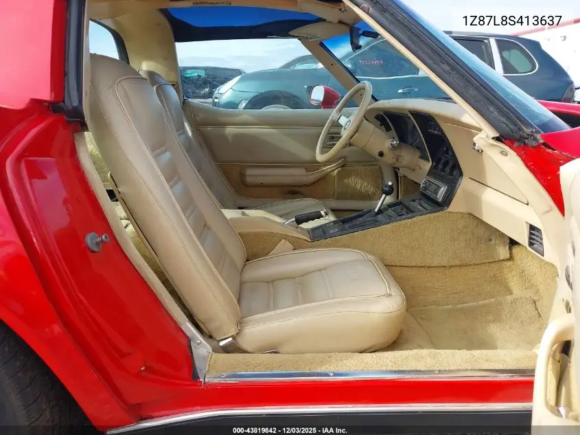 1Z87L8S413637 1978 Chevrolet Corvette