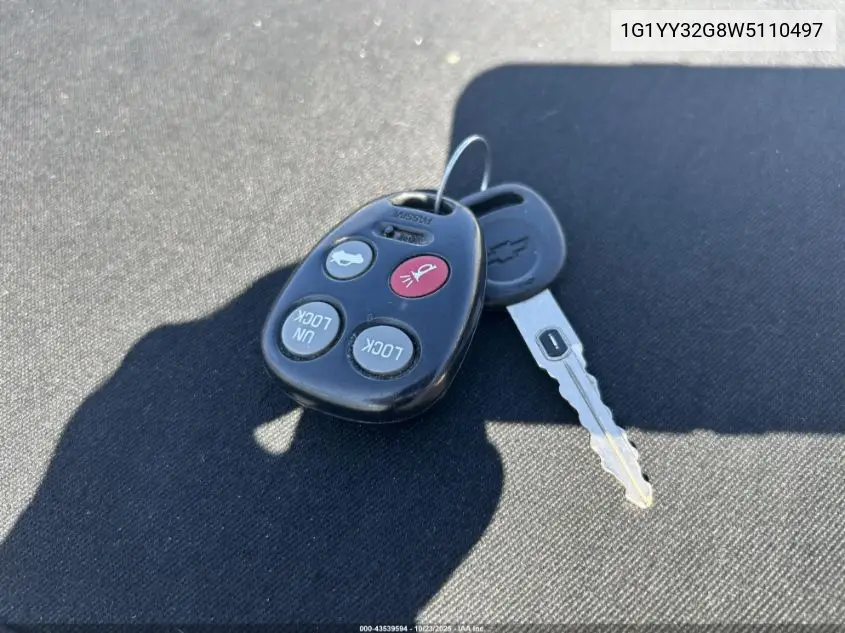 1G1YY32G8W5110497 1998 Chevrolet Corvette