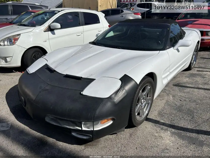 1G1YY32G8W5110497 1998 Chevrolet Corvette