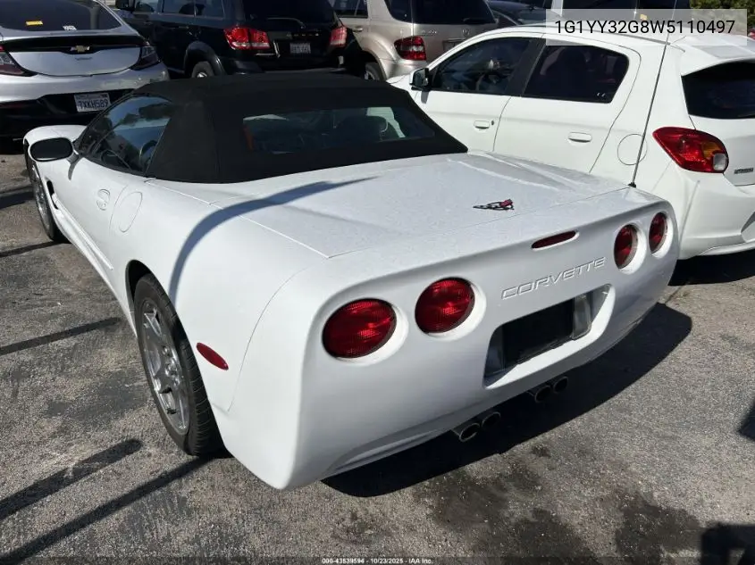 1G1YY32G8W5110497 1998 Chevrolet Corvette