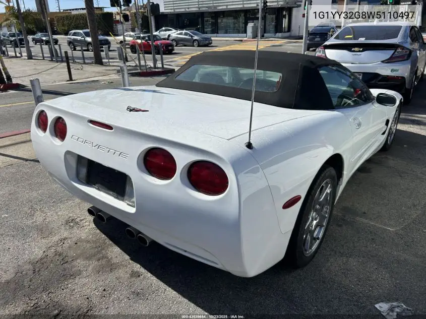 1G1YY32G8W5110497 1998 Chevrolet Corvette