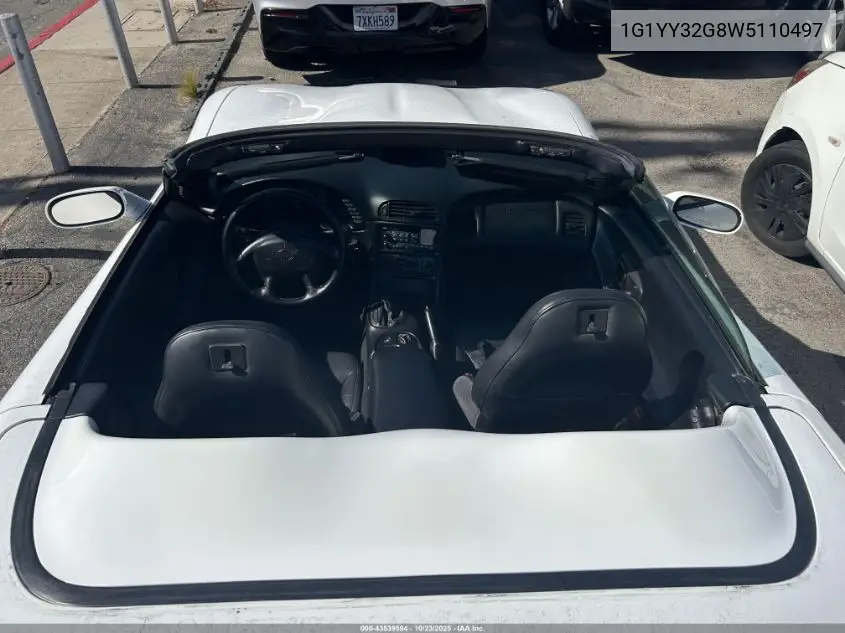 1G1YY32G8W5110497 1998 Chevrolet Corvette