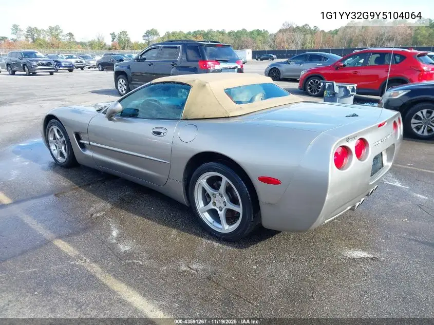 1G1YY32G9Y5104064 2000 Chevrolet Corvette