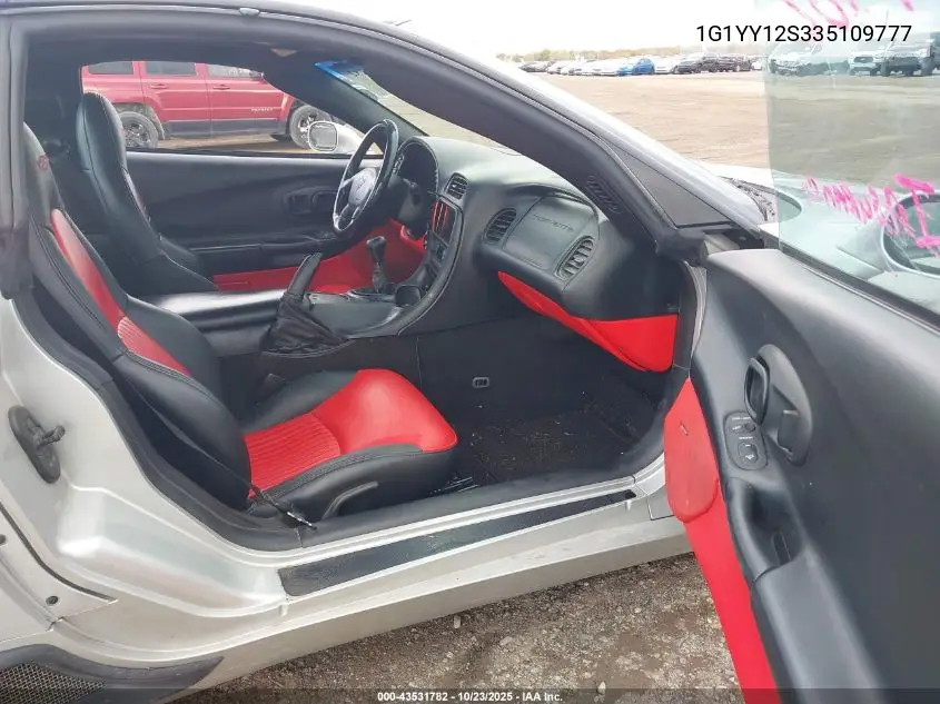1G1YY12S335109777 2003 Chevrolet Corvette Z06 Hardtop
