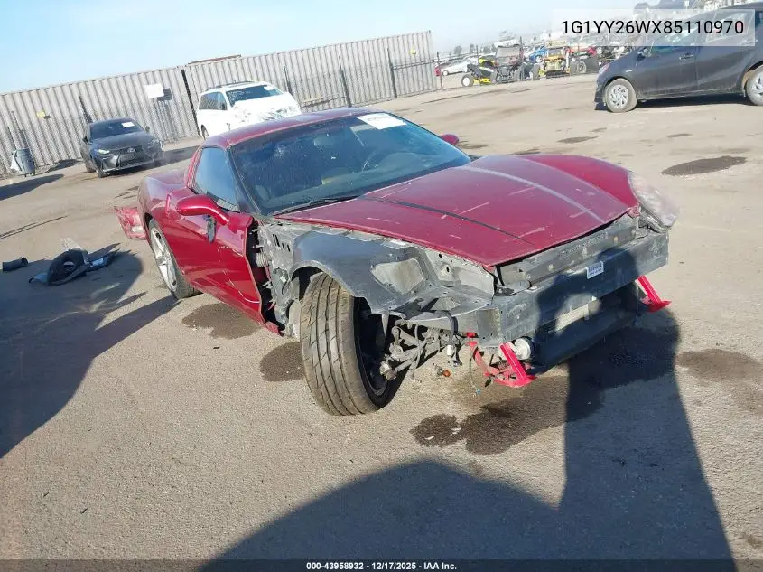 1G1YY26WX85110970 2008 Chevrolet Corvette