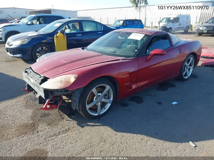 1G1YY26WX85110970 2008 Chevrolet Corvette