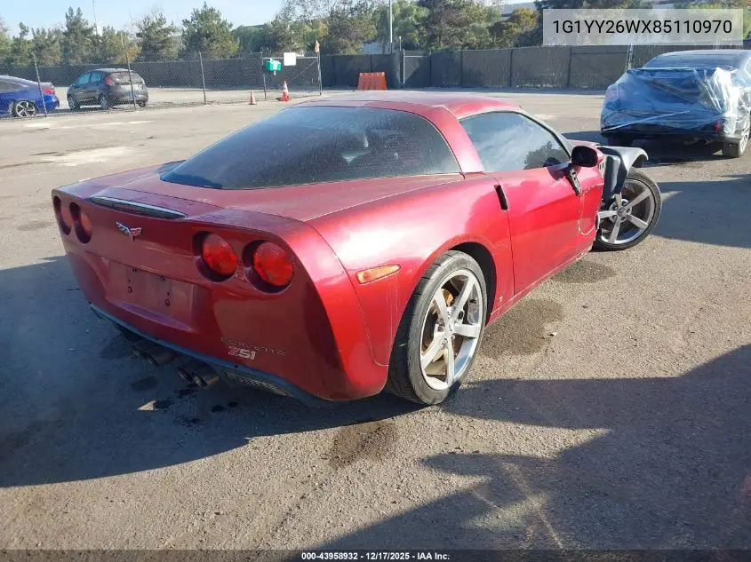 1G1YY26WX85110970 2008 Chevrolet Corvette