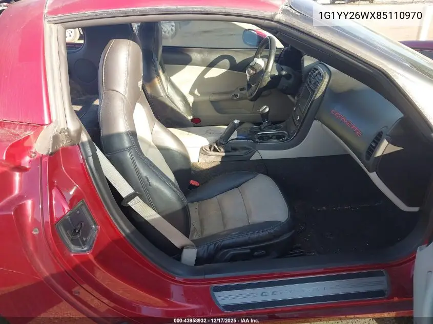 1G1YY26WX85110970 2008 Chevrolet Corvette
