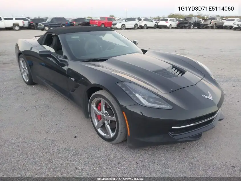 1G1YD3D71E5114060 2014 Chevrolet Corvette Stingray