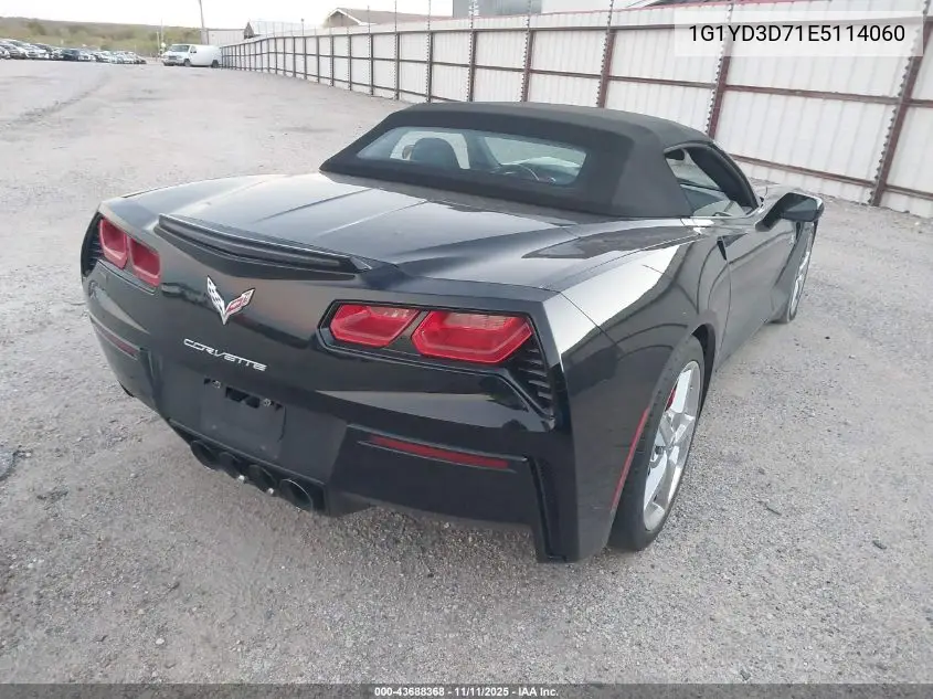 1G1YD3D71E5114060 2014 Chevrolet Corvette Stingray