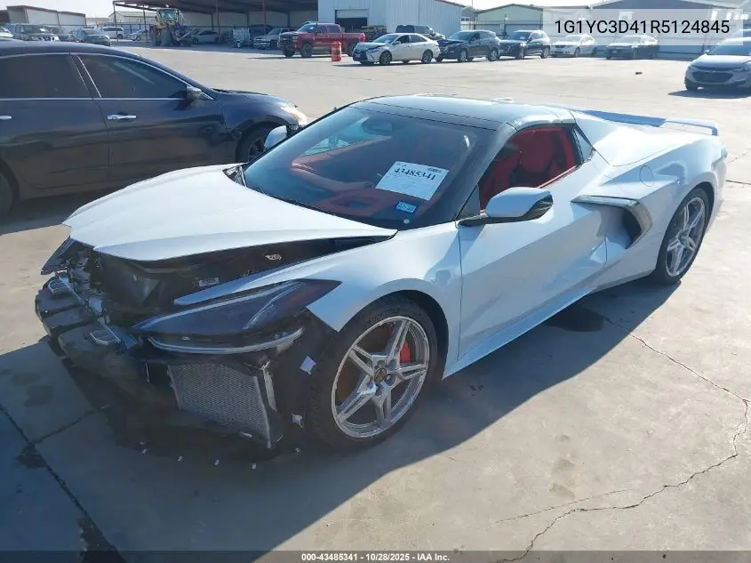 1G1YC3D41R5124845 2024 Chevrolet Corvette Stingray Rwd 3Lt