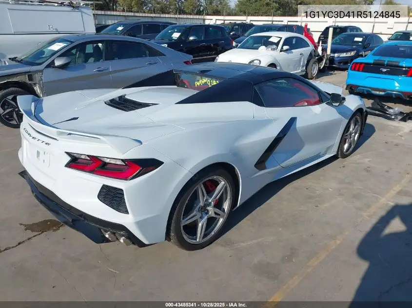 1G1YC3D41R5124845 2024 Chevrolet Corvette Stingray Rwd 3Lt
