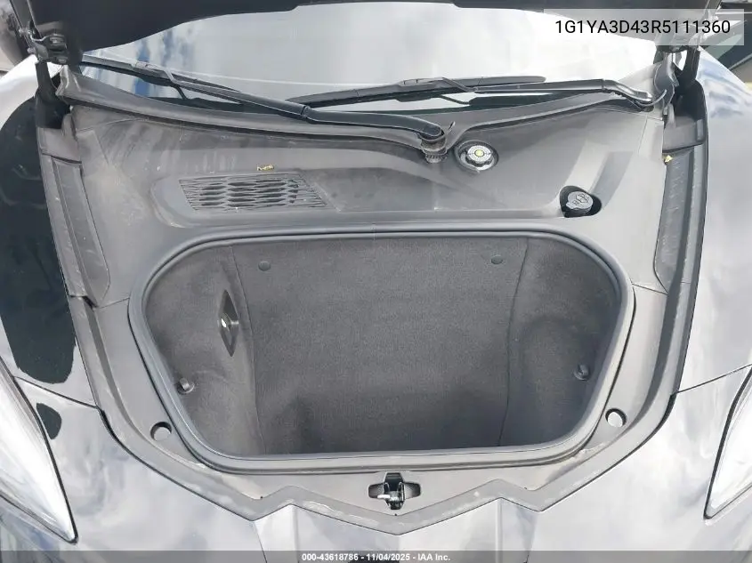 1G1YA3D43R5111360 2024 Chevrolet Corvette Stingray Rwd 1Lt