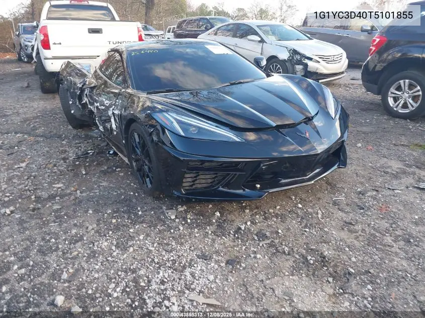 1G1YC3D40T5101855 2026 Chevrolet Corvette Stingray , 3Lt, Rwd