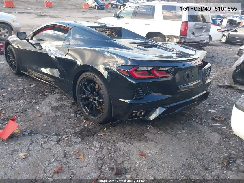 1G1YC3D40T5101855 2026 Chevrolet Corvette Stingray , 3Lt, Rwd