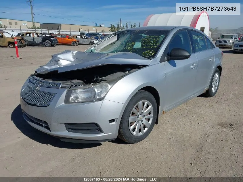 1G1PB5SH7B7273643 2011 Chevrolet Cruze