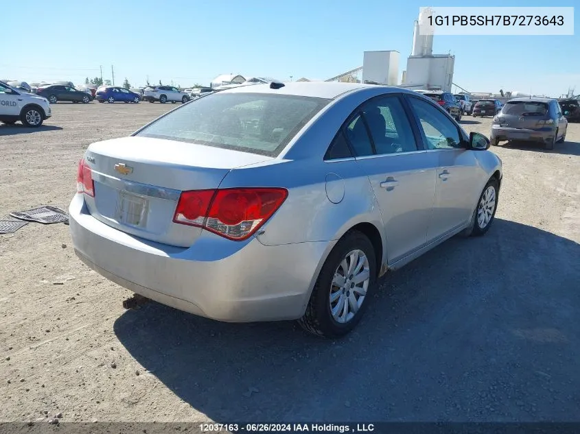 1G1PB5SH7B7273643 2011 Chevrolet Cruze